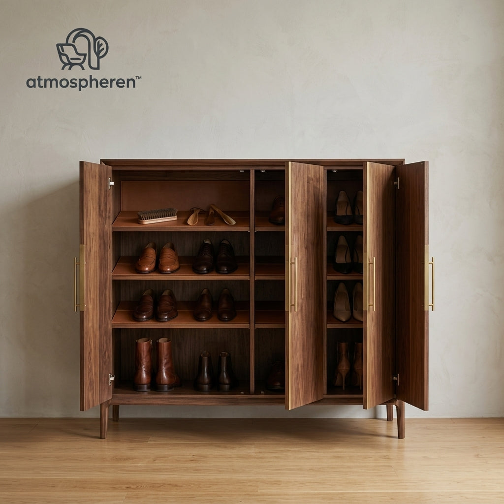 Atmospheren™ Walnut Shoe Cabinet